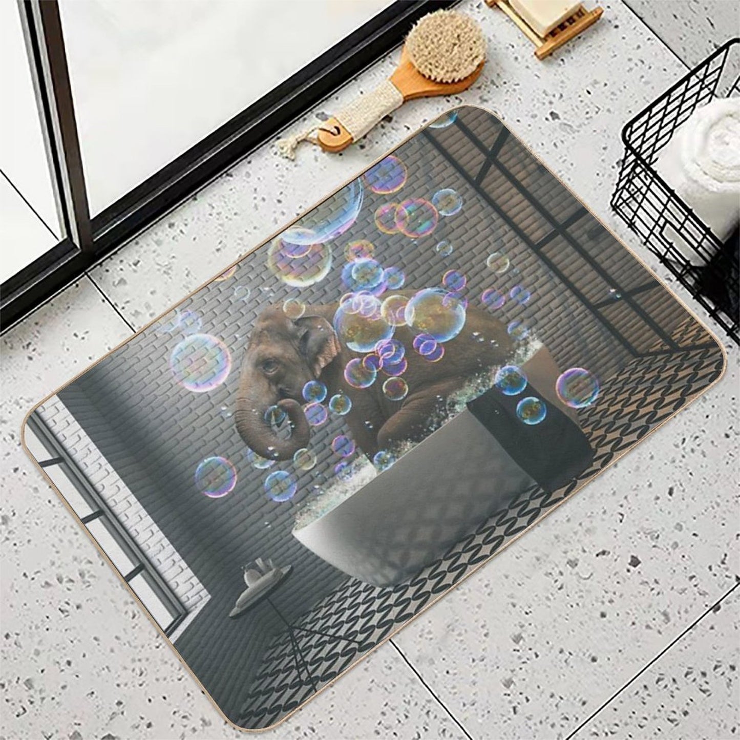 Quarantine Life Durable Bath Mat