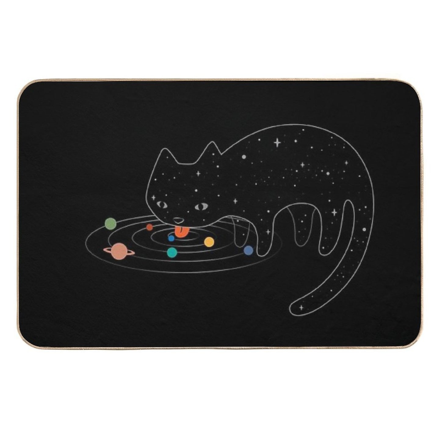 Catstronomy  Non-Slip Bath Mat