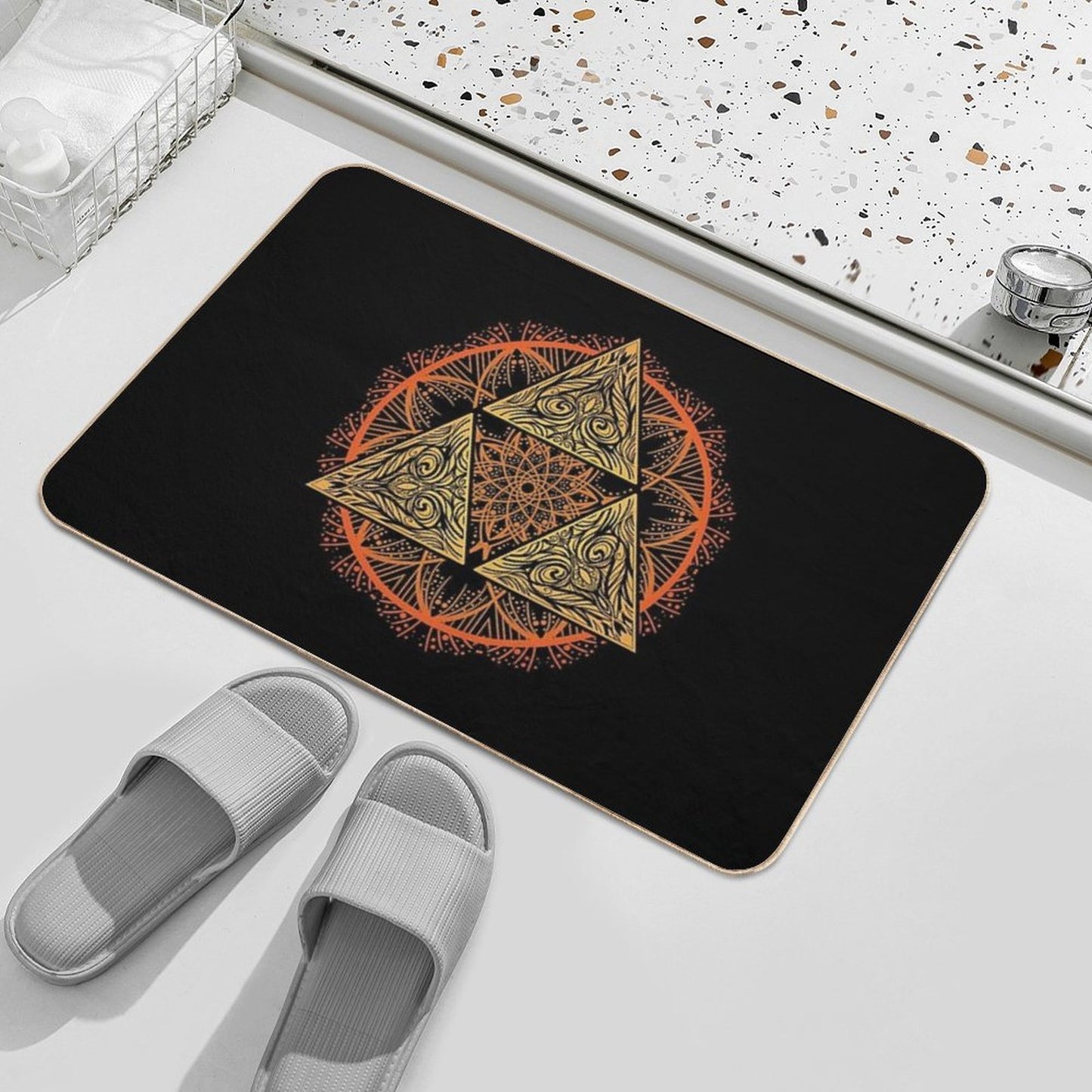 Mandalaforce Durable Bath Mat