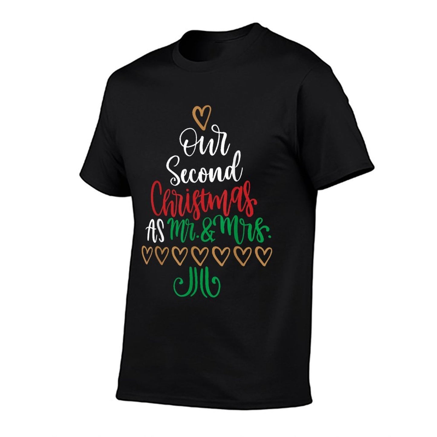 Our 2nd Christmas As Mr And Mrs Xmas Couple Wife Husband  Vintage-inspired T-Shirt