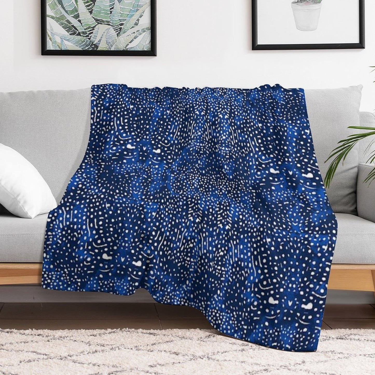 Whale Shark Skin Design Versatility Throw Blanket