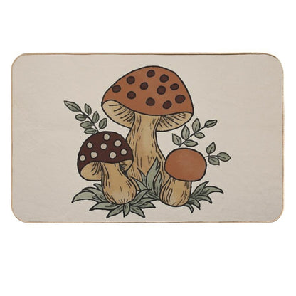 Merry Mushroom  Non-Slip Bath Mat