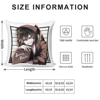 Isaac Foster - Angels Of Death Soft Easy Maintenance Throw Pillow