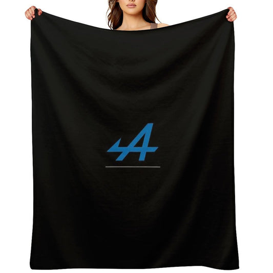 Alpine Car Logo Premium Throw Blanket
