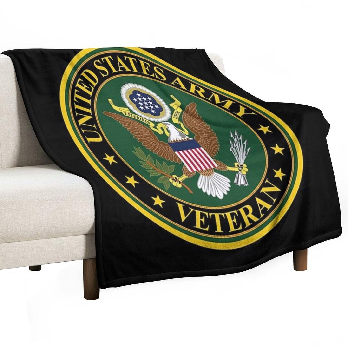 Army - US Army Veteran Gift-ready Throw Blanket
