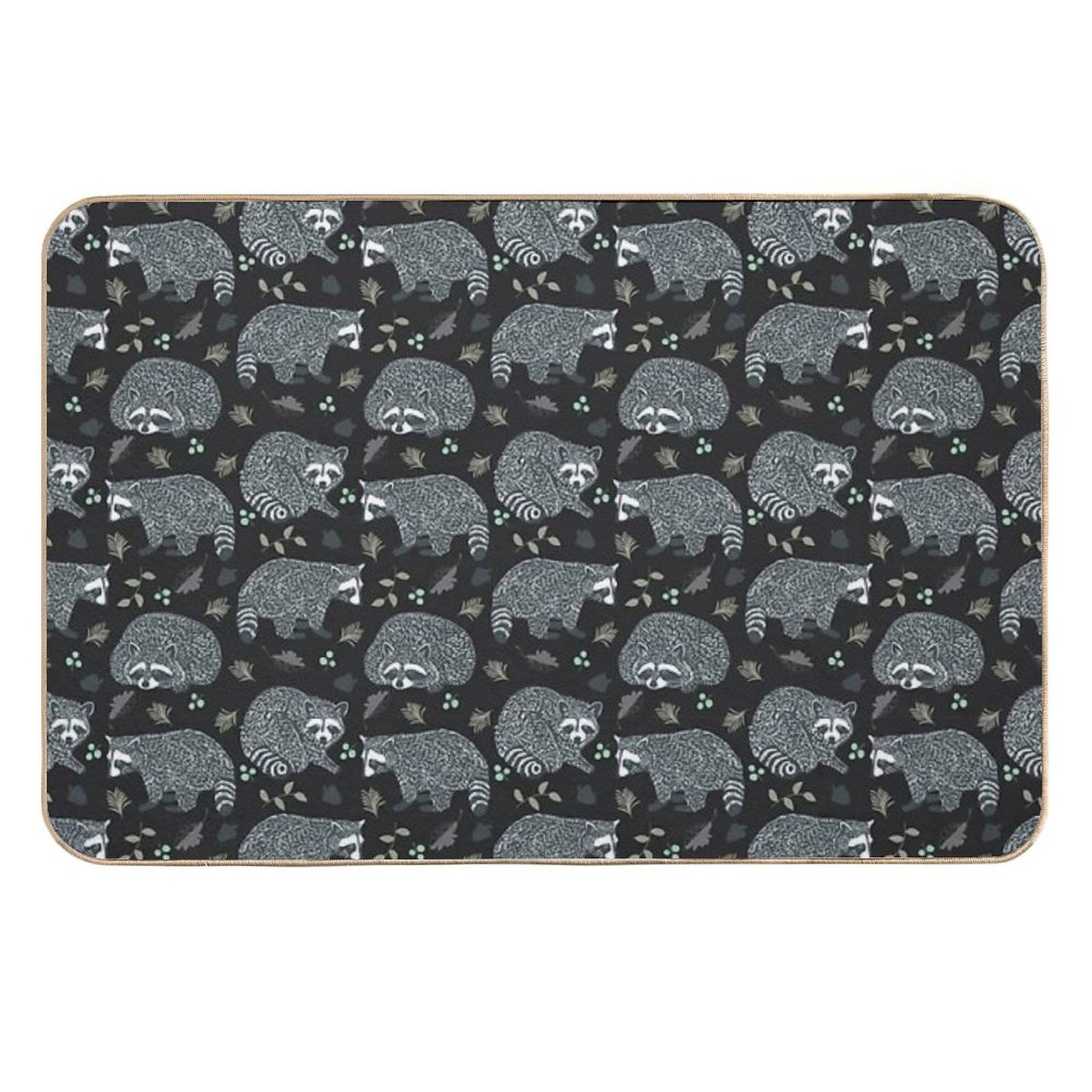 Raccoons!  Pet-Safe Bath Mat