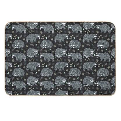Raccoons!  Pet-Safe Bath Mat