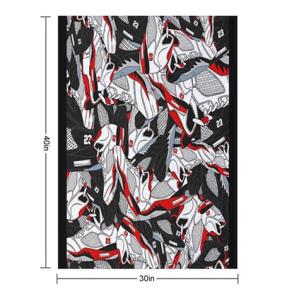 J5 Artwork Comfort Throw Blanket