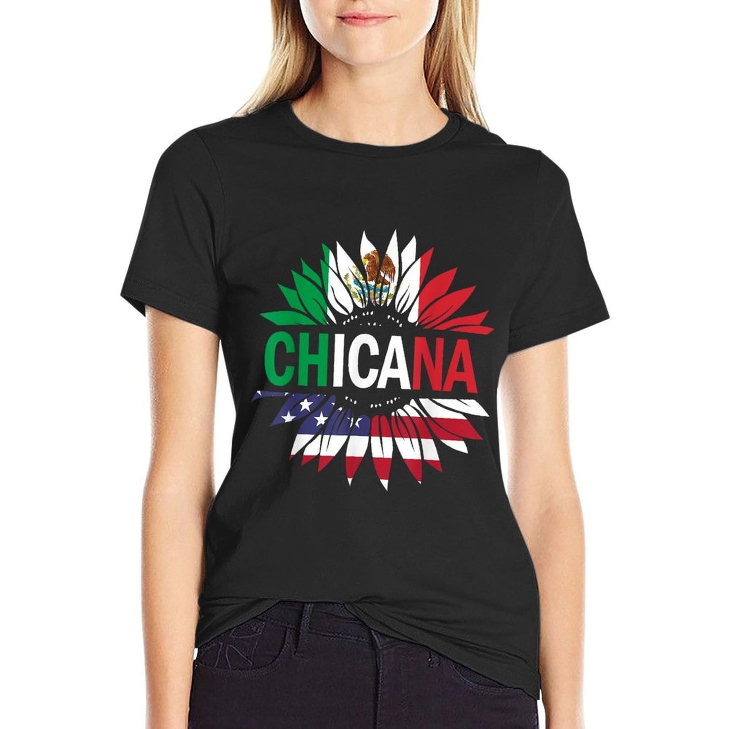 Chicana-Shirt Men Women Kids Girls Boys Mexican USA  Affordable Price T-Shirt