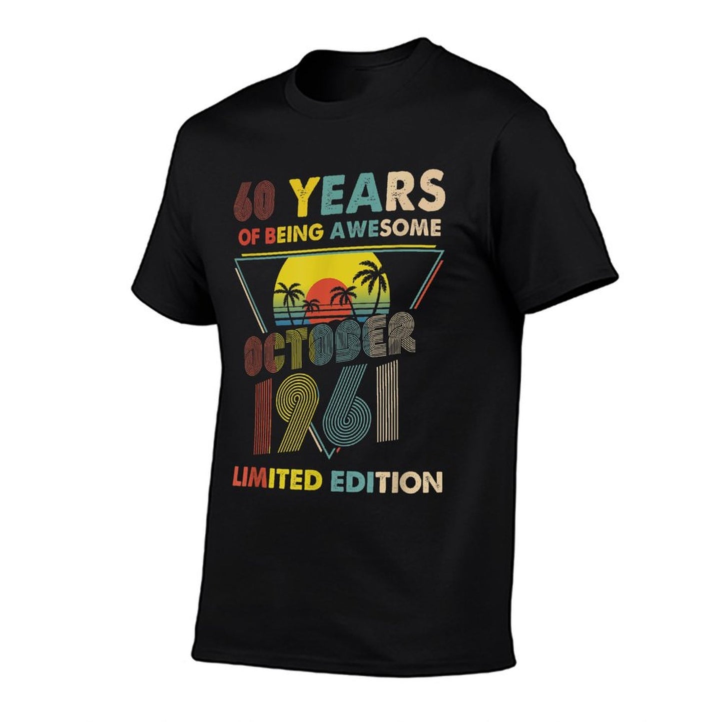 October 1961 Vintage Retro 60 Years 60th Birthday Gift  Lightweight T-Shirt