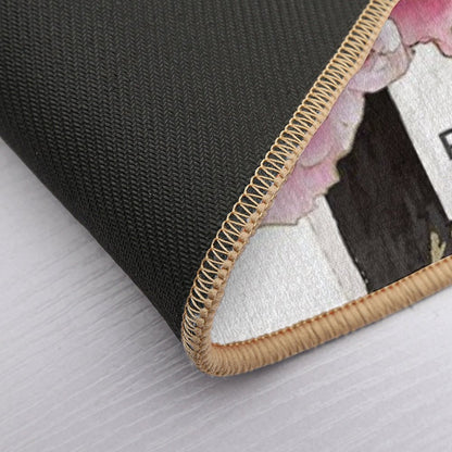 Pink Scented  Stain-Proof Bath Mat