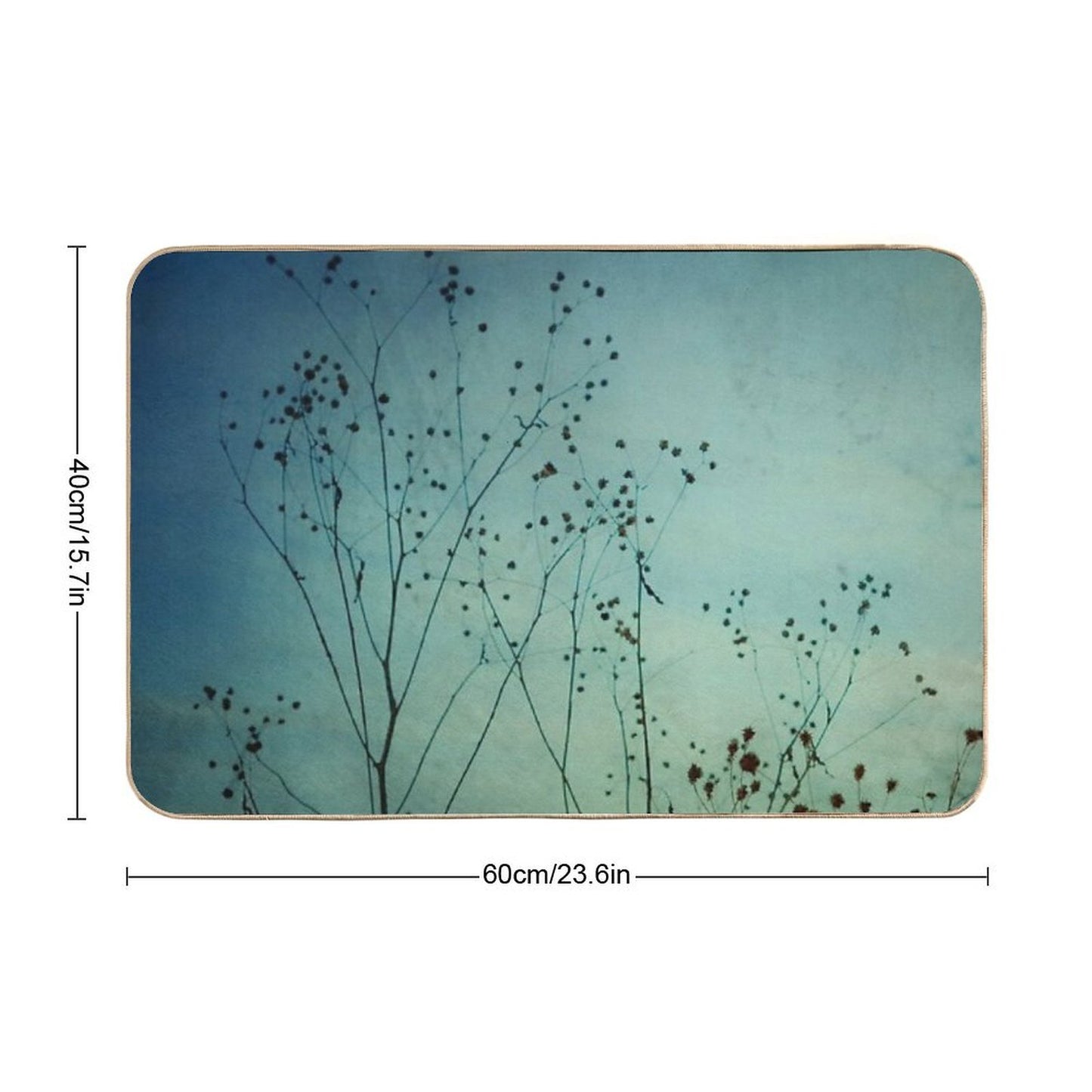 Ethereal Moment  Non-Slip Bath Mat