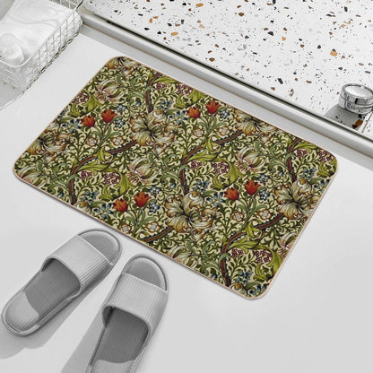 William Morris Golden Lily  Easy Maintenance Bath Mat