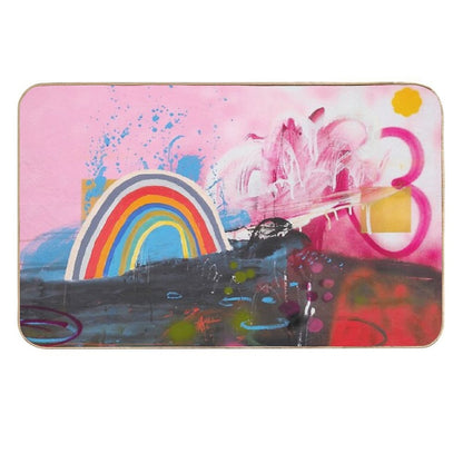 Number 1 (Rainbow Series)  Toxin-Free Bath Mat