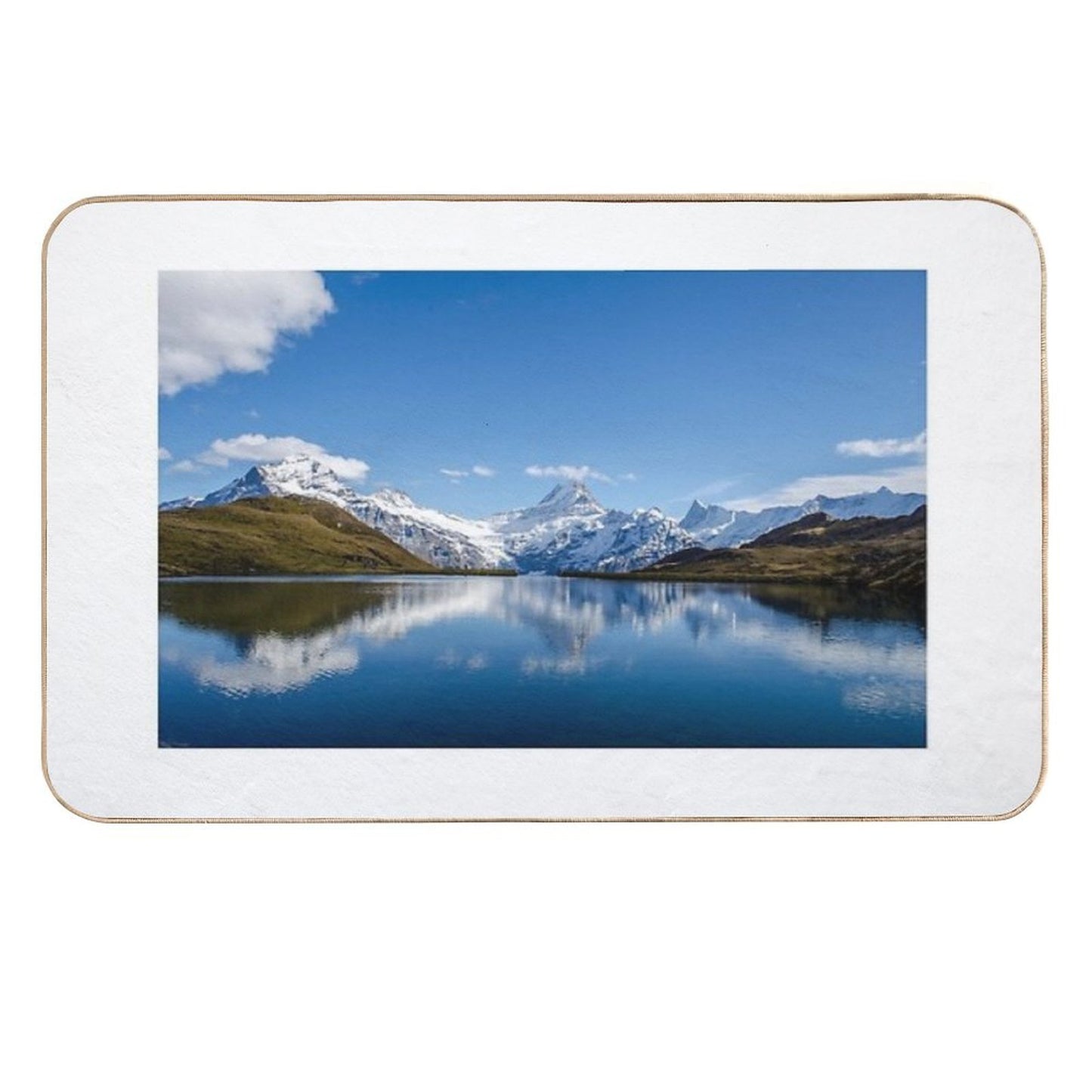 Bachalpsee Lake  Dirt-Trapping Bath Mat