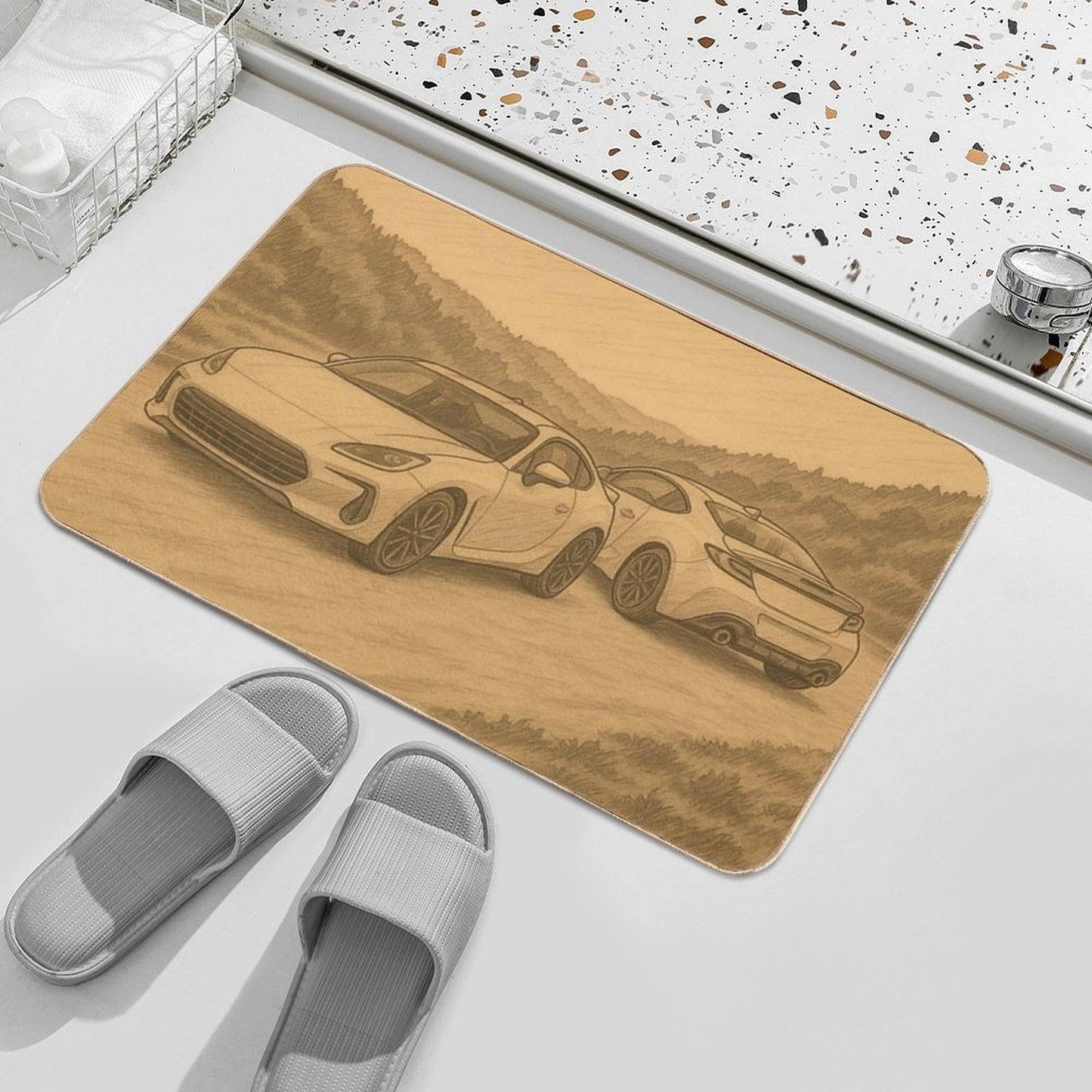 Toyota GR86  Anti-Trip Bath Mat