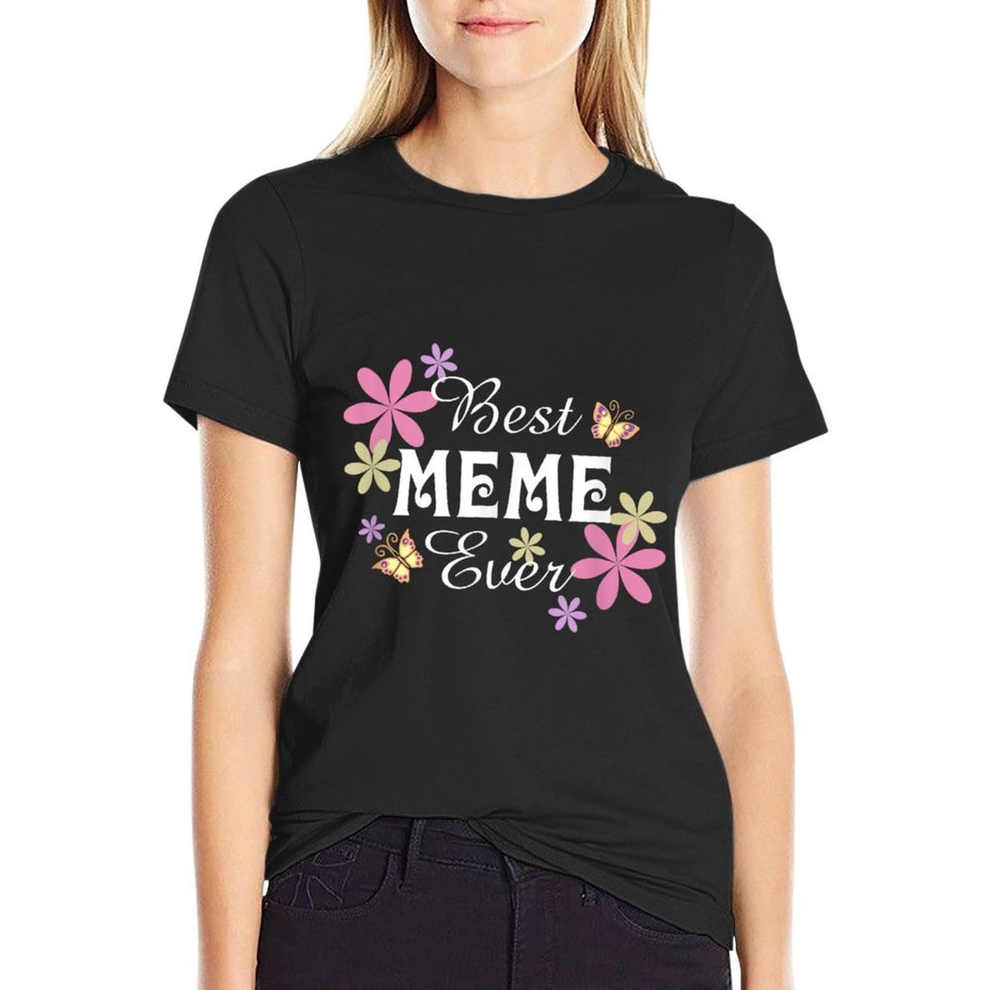 Best Meme Ever Cute Grandma  Versatile T-Shirt