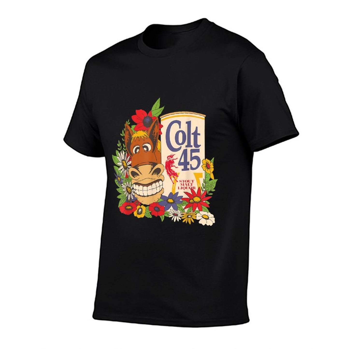 Colt 45 Classic Floral Donkey  Relaxed-fit T-Shirt