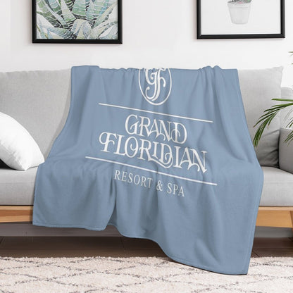 Grand Floridian Resort & Spa II Premium Throw Blanket