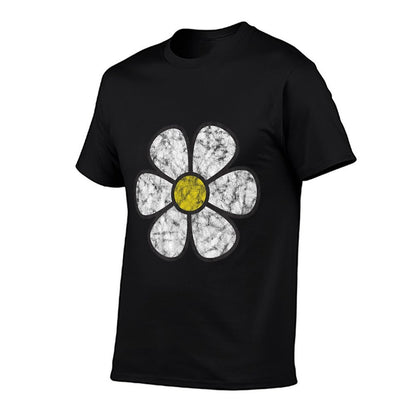 Hippie Daisy Flower Boho Groovy  Polyester Blend T-Shirt