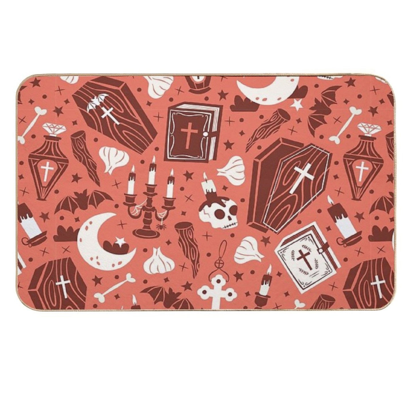 Vampire Vibes  Absorbent Bath Mat