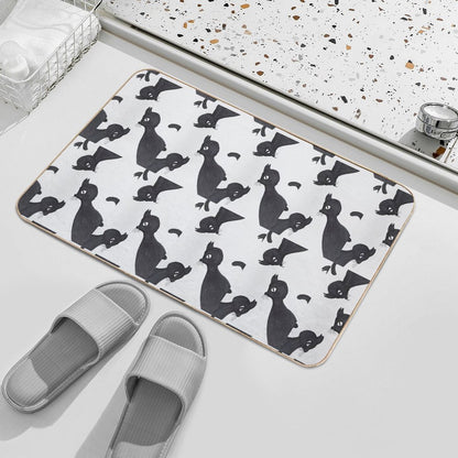 BLACK CAT・5  Slip-Resistant Bath Mat