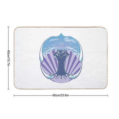 Hydropower – People And Nature in Harmony  Toxin-Free Bath Mat