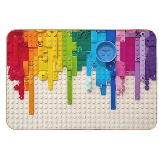 Rainbow Drip  Eco-Friendly Bath Mat