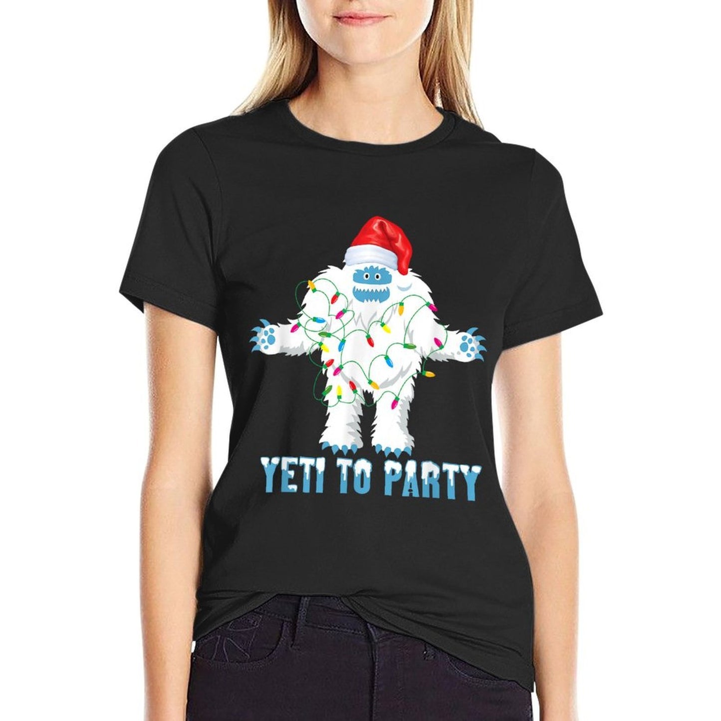 Christmas Yeti To Party Shirt Cute Yeti for Christmas  Vintage-inspired T-Shirt
