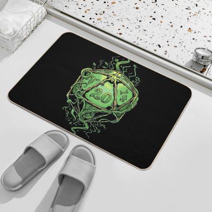 D20 of Growth  Eco-Friendly Bath Mat