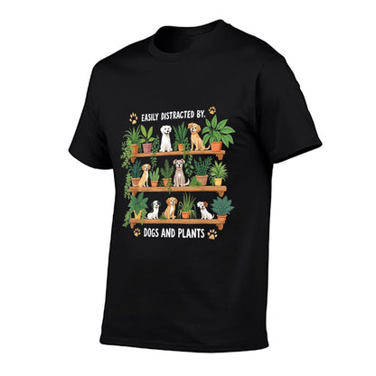 Plants  Dogs Funny Gardening Gardener Plant  Dog Lovers  Affordable Price T-Shirt