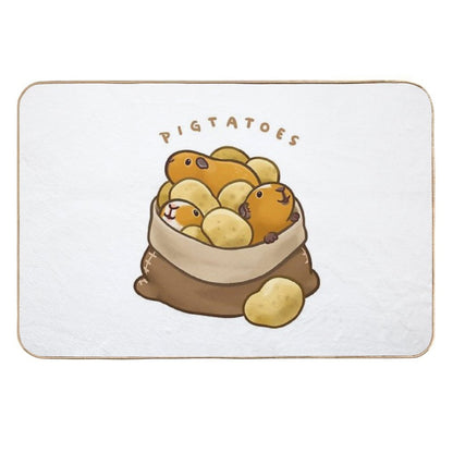 Pigtatoes  Long-Lasting Bath Mat