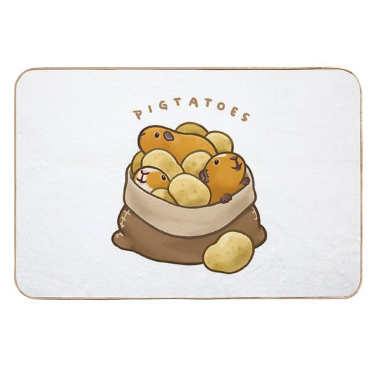Pigtatoes  Long-Lasting Bath Mat