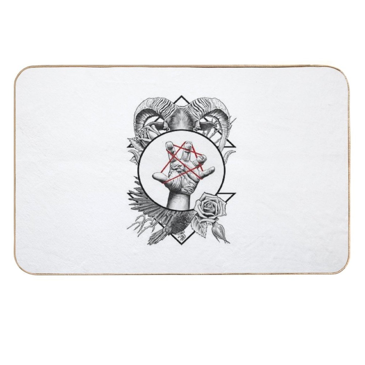 CASTING - BW  Dirt-Trapping Bath Mat