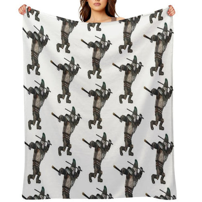 Johnny from Sing 2 Movie Plush Throw Blanket
