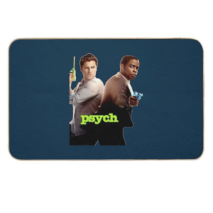 Psych Design  Slip-Resistant Bath Mat