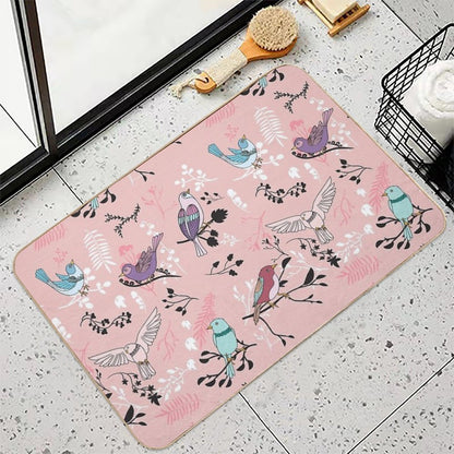 Bird Bliss  Versatile Bath Mat