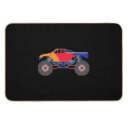 Monster Truck - The Kids' Picture Show  Eco-Friendly Bath Mat