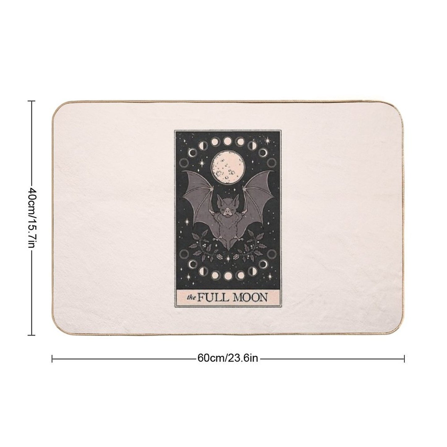 The Full Moon Durable Bath Mat