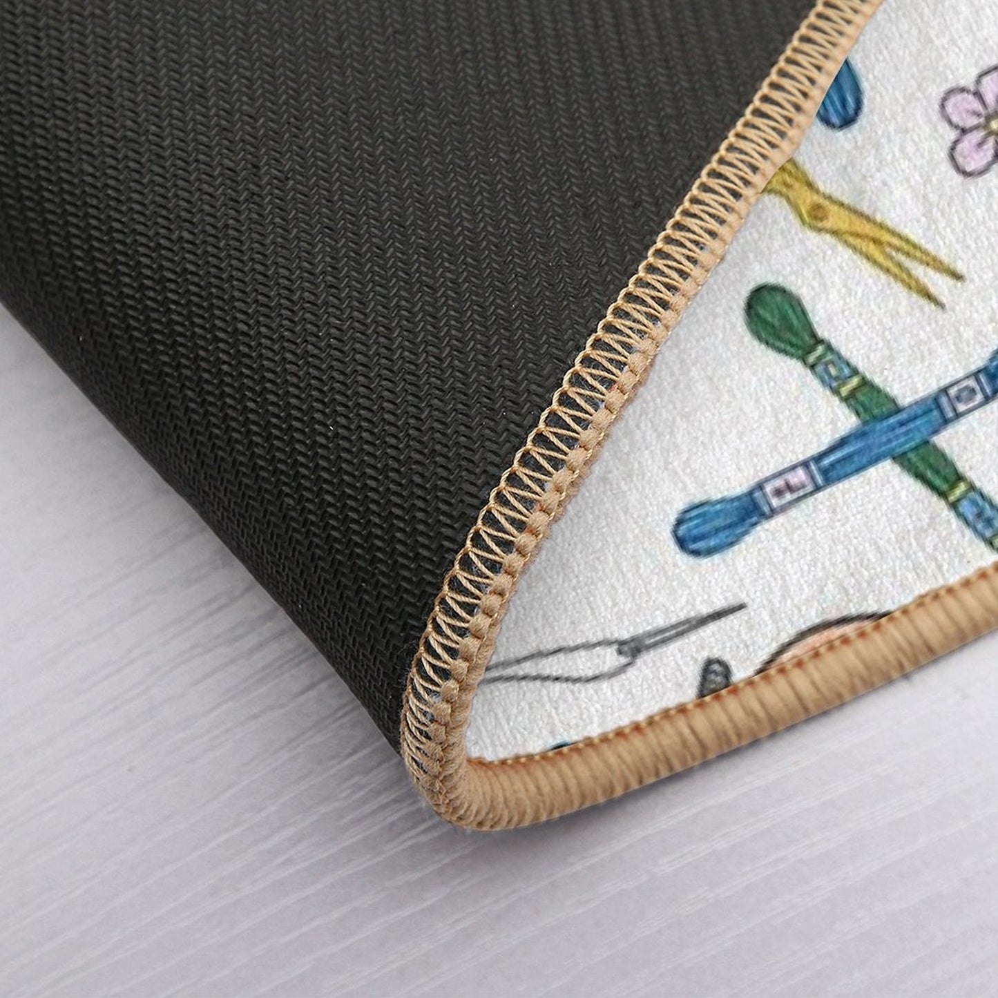 Embroidery  Embroidery Pattern  Embroidery Supplies  Slip-Resistant Bath Mat