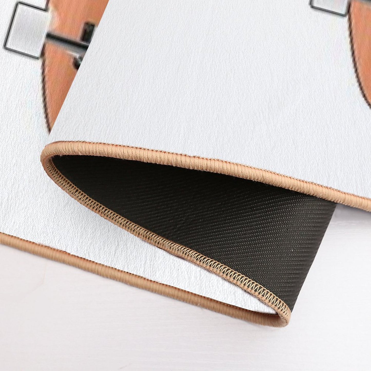 Longboard Minimal Skateboard  Long-Lasting Bath Mat