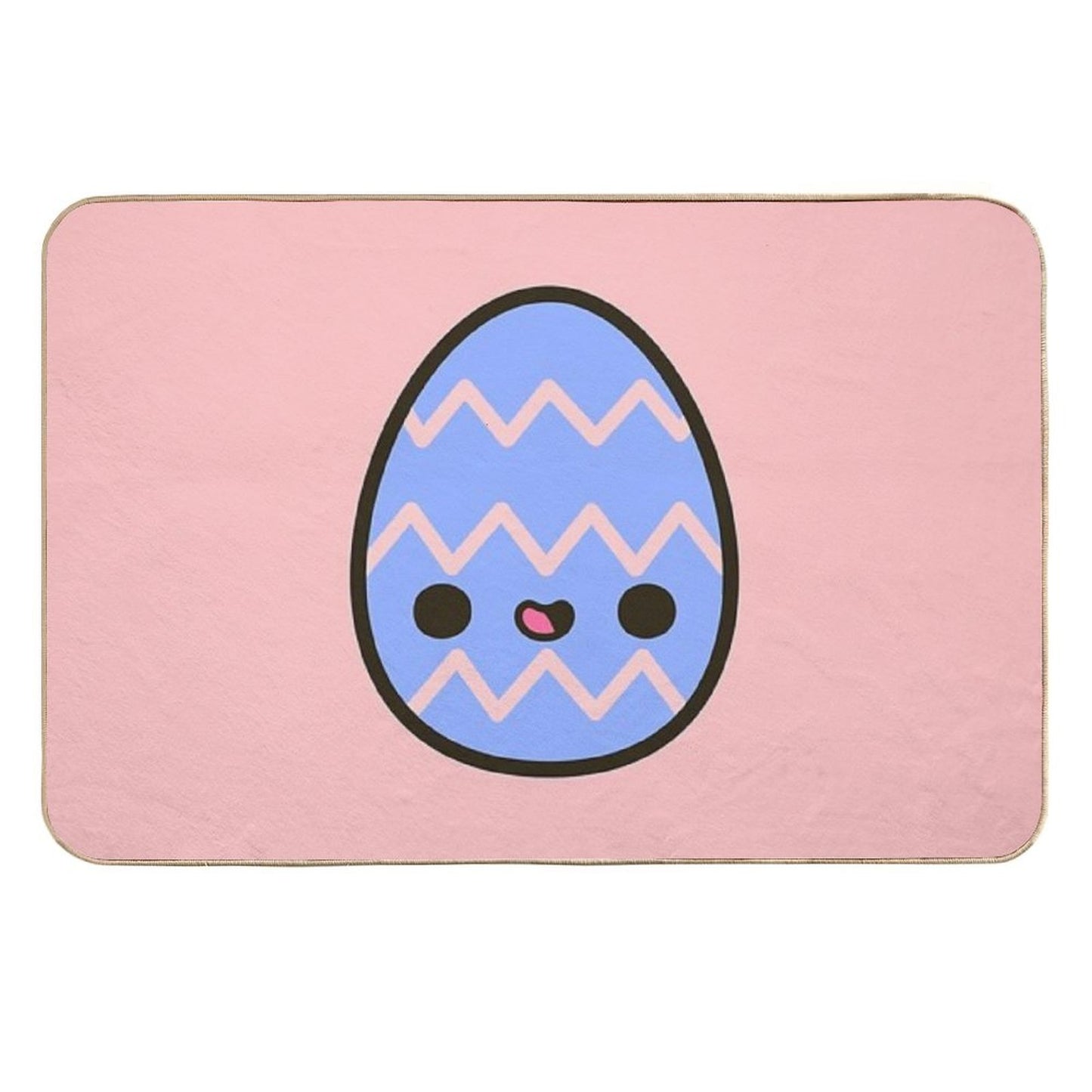 Happy Easter Egg  Versatile Bath Mat