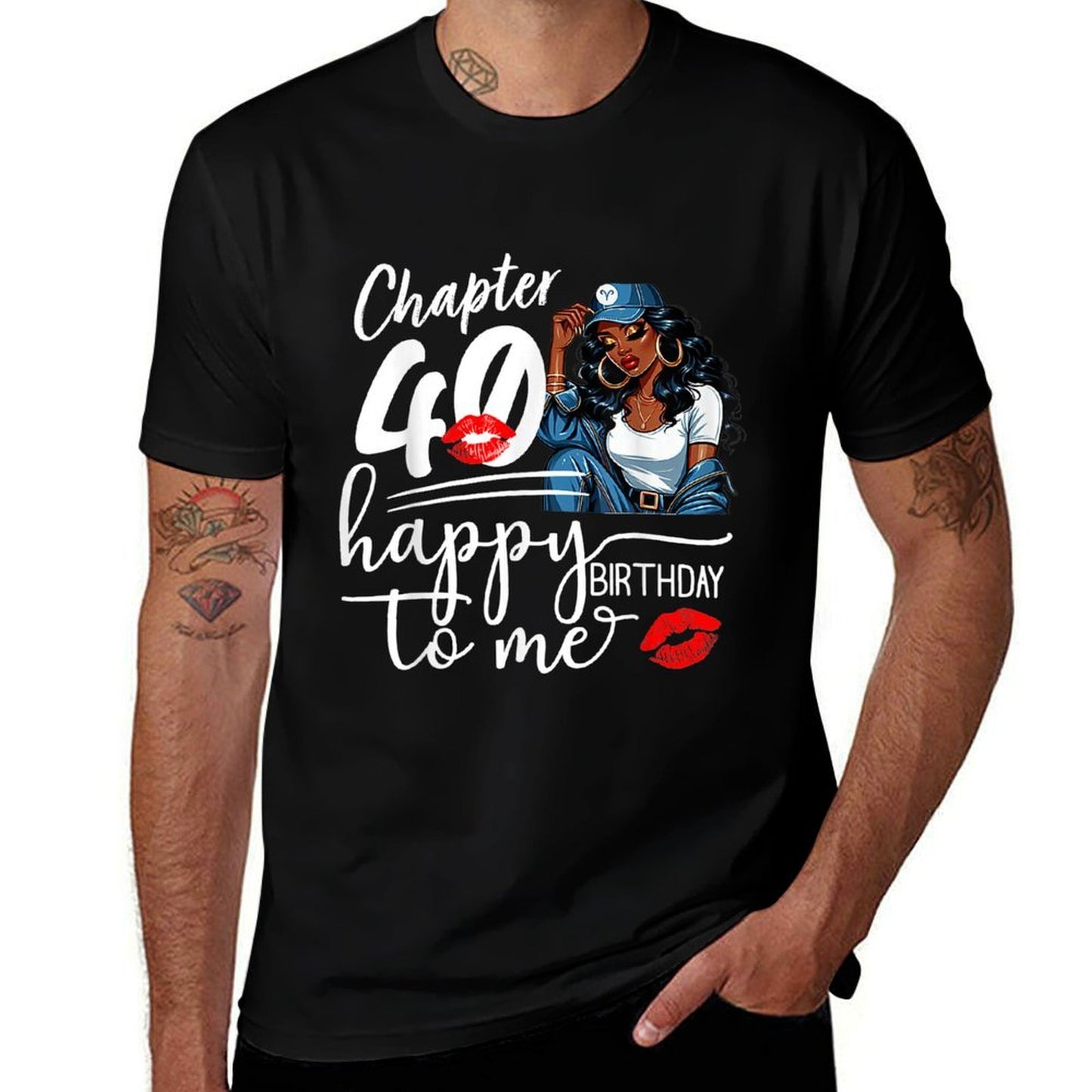 Chapter 40 Years Old 40th Happy Birthday to Me for Women 40  Versatile T-Shirt