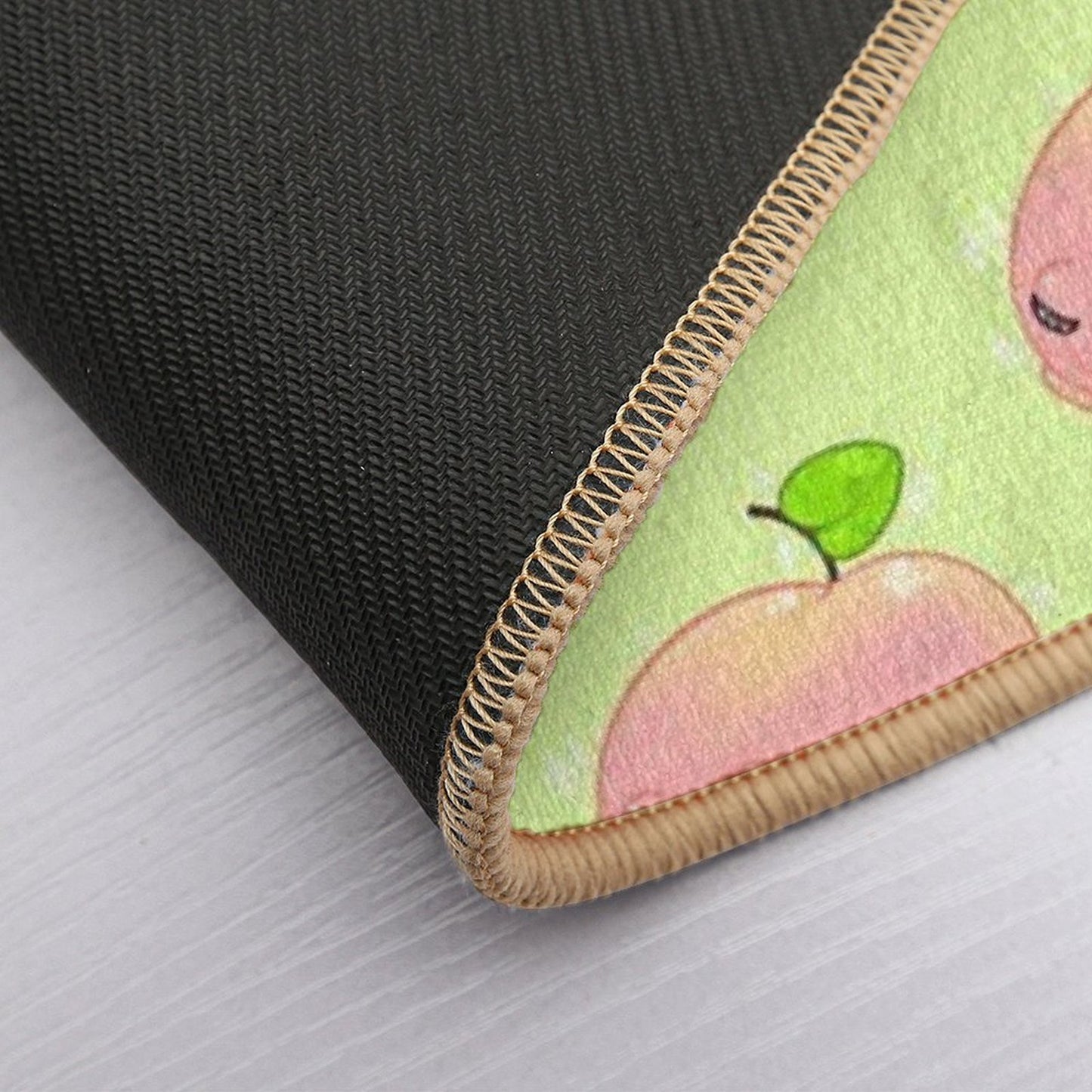 Peach Frog  Easy To Clean Bath Mat