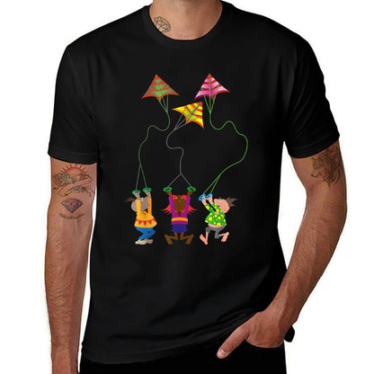 Kite Flying Outdoors Hobby For Adults And Children  Soft T-Shirt