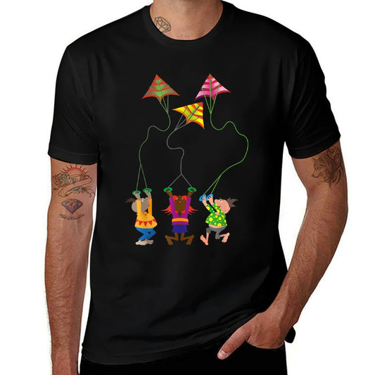 Kite Flying Outdoors Hobby For Adults And Children  Soft T-Shirt