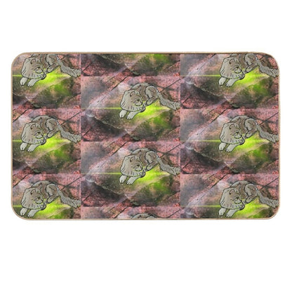 Cat Energy  Easy Maintenance Bath Mat