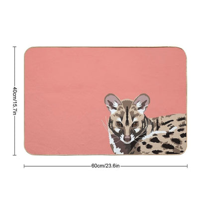 Genet Portrait  Toxin-Free Bath Mat