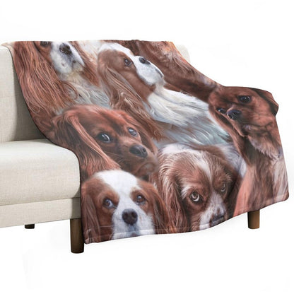 Cavalier King Charles All-season Throw Blanket