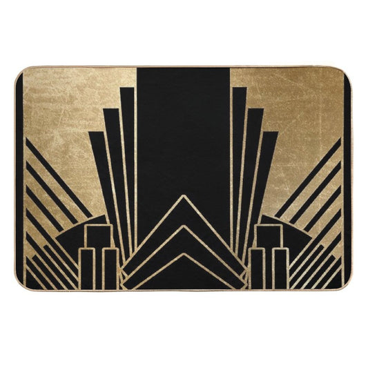 Art Deco Design  Non-Slip Bath Mat